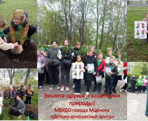 Информация о проведении ежегодного Всероссийского «Дня Эколят»   в дошкольных образовательных организациях, школах и учреждениях дополнительного образования города Мценска 